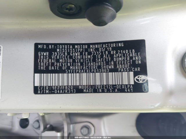 Toyota Corolla Le