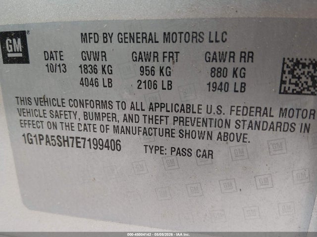 Chevrolet Cruze Ls Auto