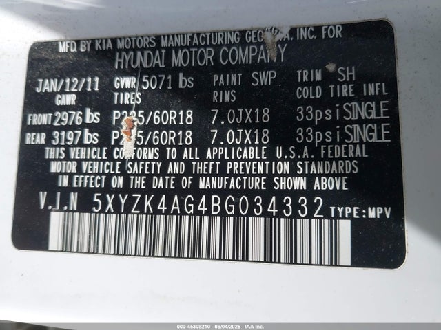 Hyundai SANTA FE Limited V6