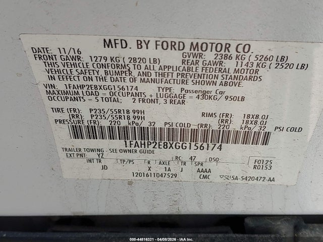 Ford Taurus Sel