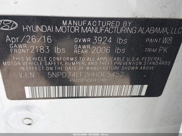 Hyundai ELANTRA Se