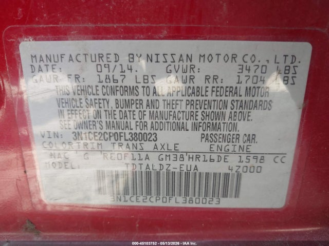 Nissan Versa