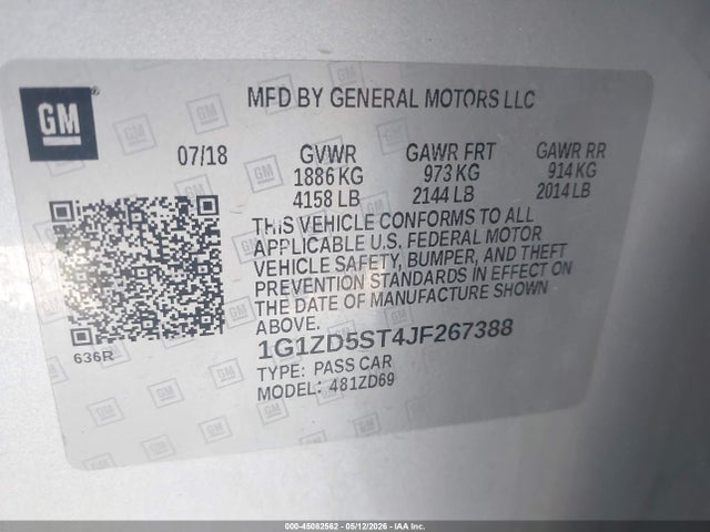 Chevrolet Malibu Lt