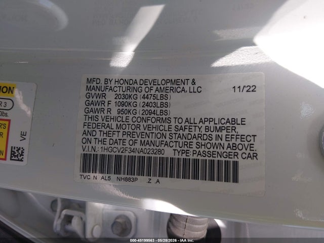 Honda Accord Sport 2.0t