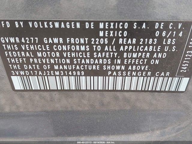Volkswagen Jetta 1.8t Se
