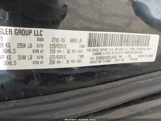 Dodge Grand Caravan Sxt