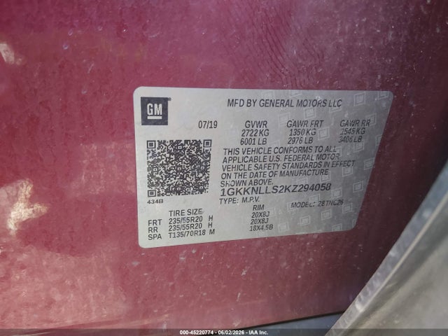 GMC Acadia Sle-2