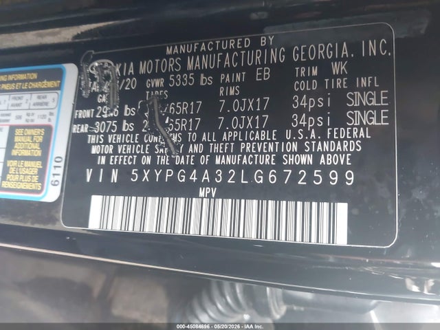 Kia Sorento 2.4l L