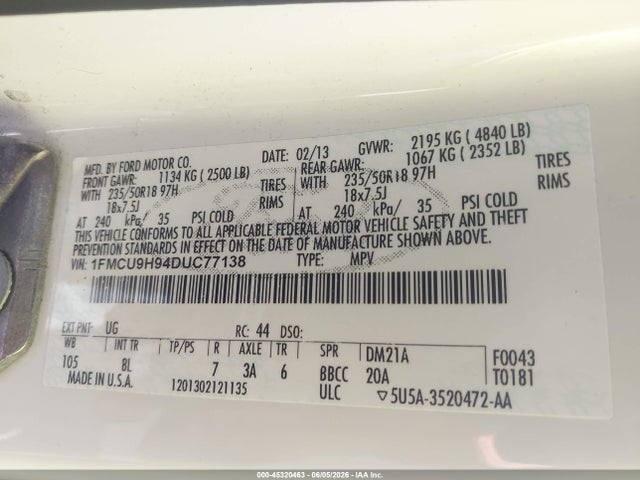 Ford Escape Sel