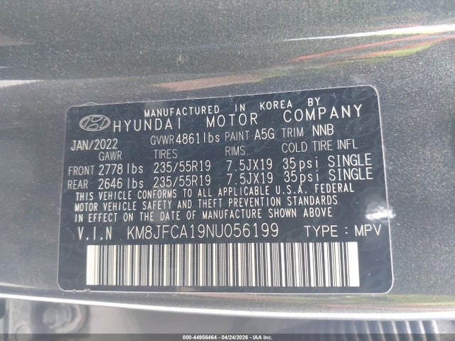 Hyundai TUCSON Sel Convenience