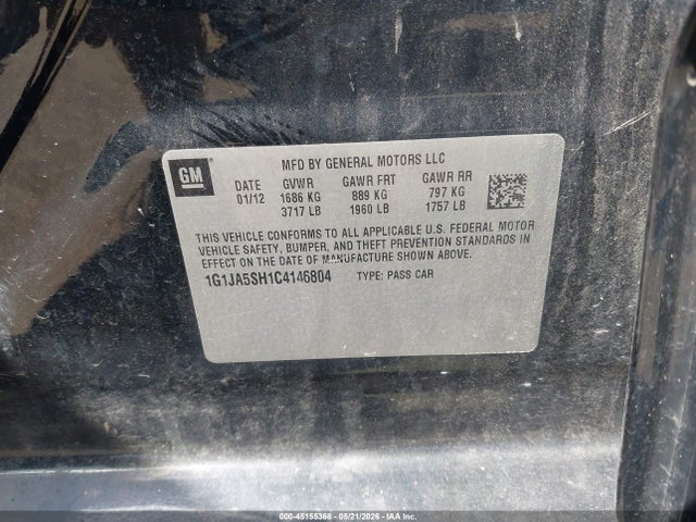 Chevrolet Sonic 2ls