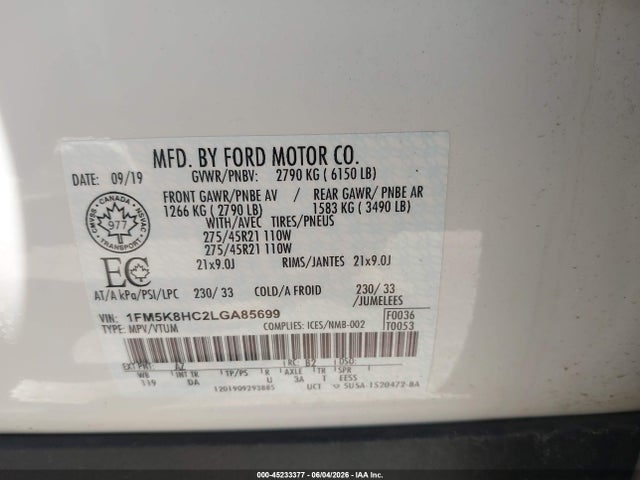 Ford Explorer Platinum