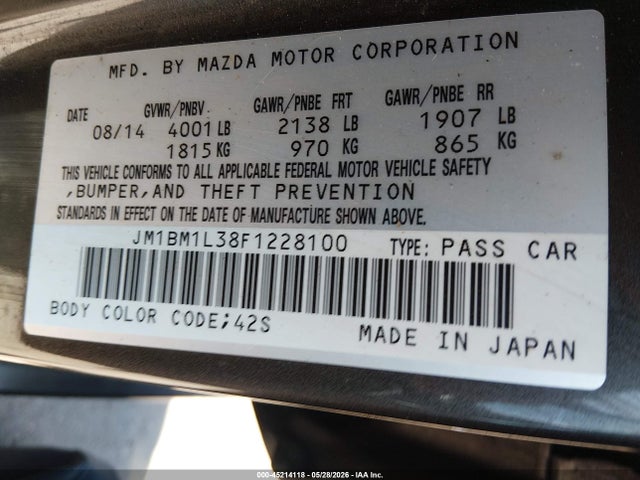 Mazda Mazda3 S Touring
