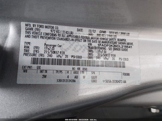 Ford Focus Se
