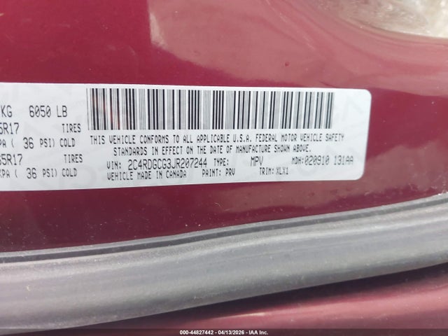 Dodge Grand Caravan Sxt