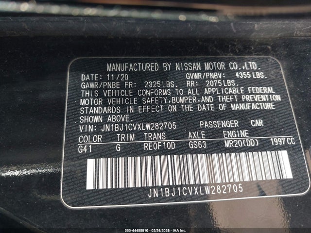 Nissan Rogue S Fwd Xtronic Cvt