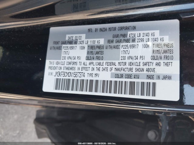 Mazda Cx 2.5 S Preferred