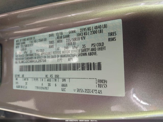 Lincoln MKC Select
