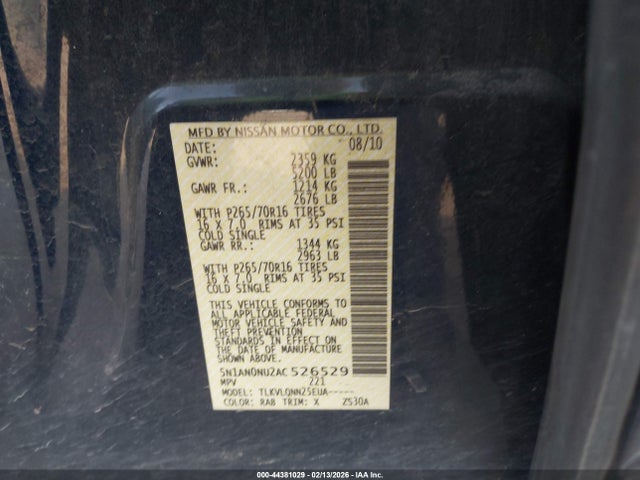Nissan Xterra X