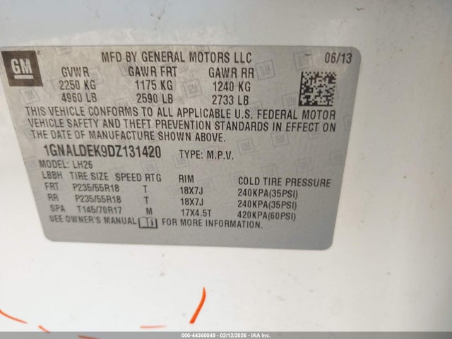 Chevrolet Equinox 1lt