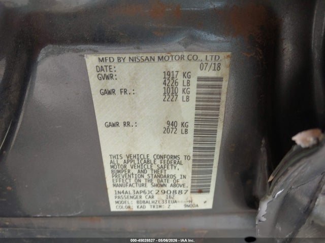 Nissan Altima 2.5 Sr