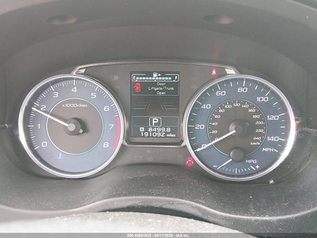 Subaru Crosstrek 2.0i Limited