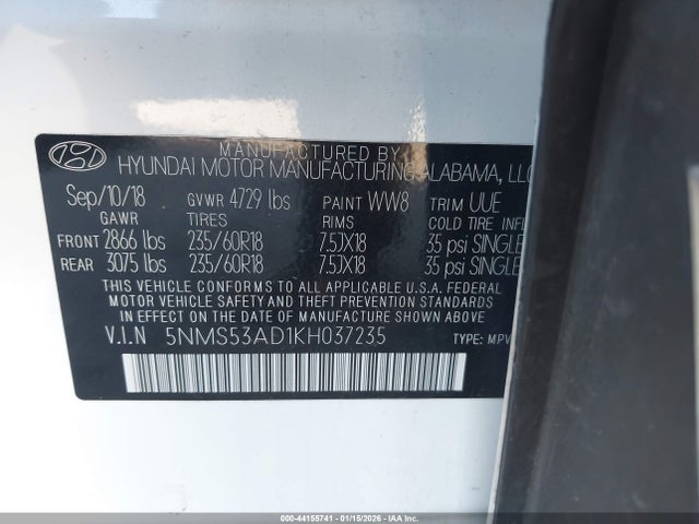 Hyundai SANTA FE Limited