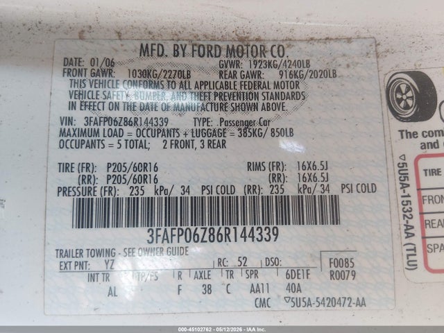 Ford Fusion S