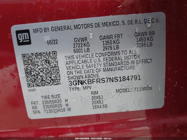 Chevrolet Blazer Fwd Premier