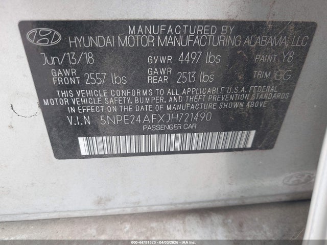 Hyundai SONATA Se