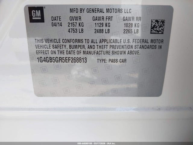 Buick LaCrosse Leather Group
