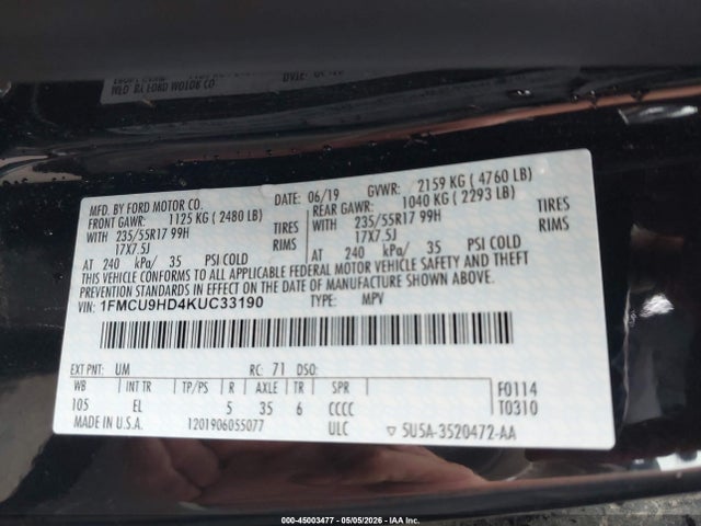 Ford Escape Sel