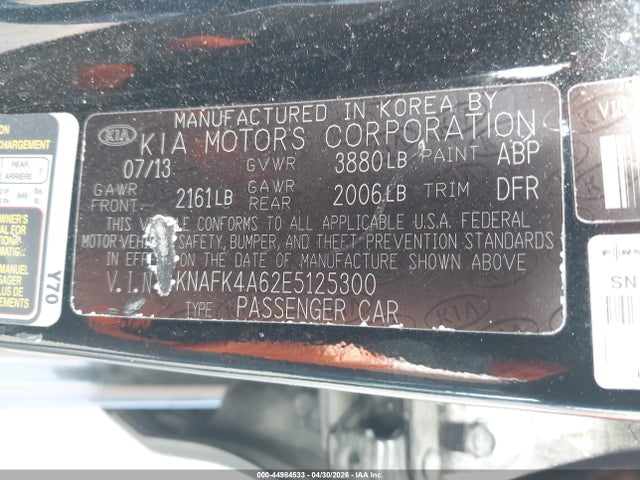 Kia Forte Lx