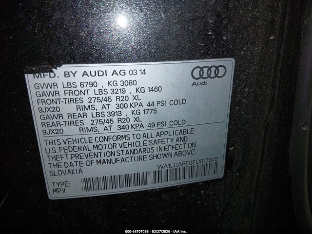 Audi Q7 3.0t Premium