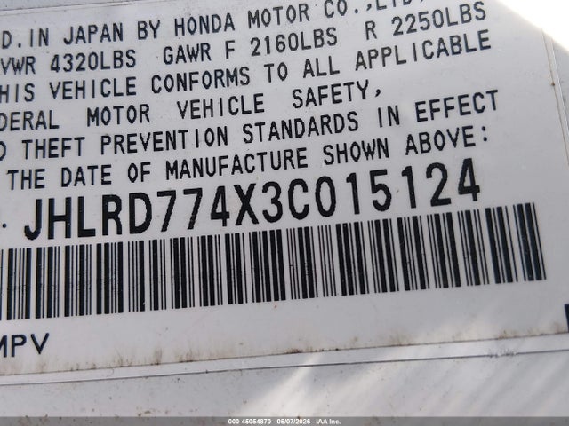 Honda CR-V Lx