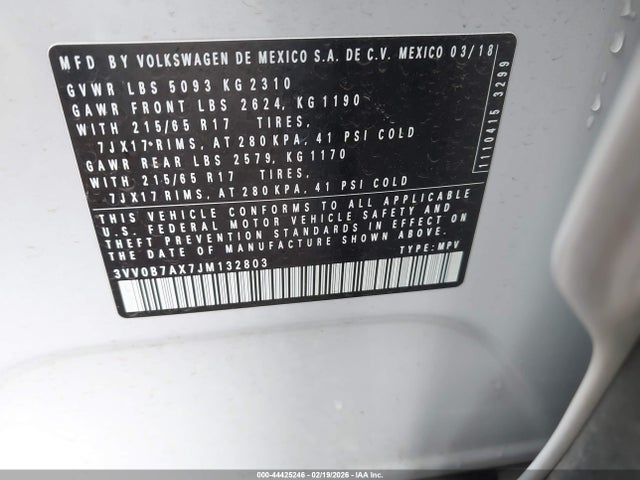 Volkswagen Tiguan 2.0t S