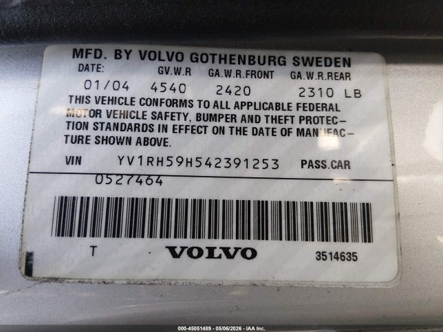 Volvo S60 2.5t Awd