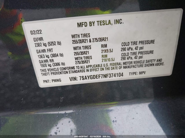 Tesla Model Y Performance Dual Motor All-wheel Drive