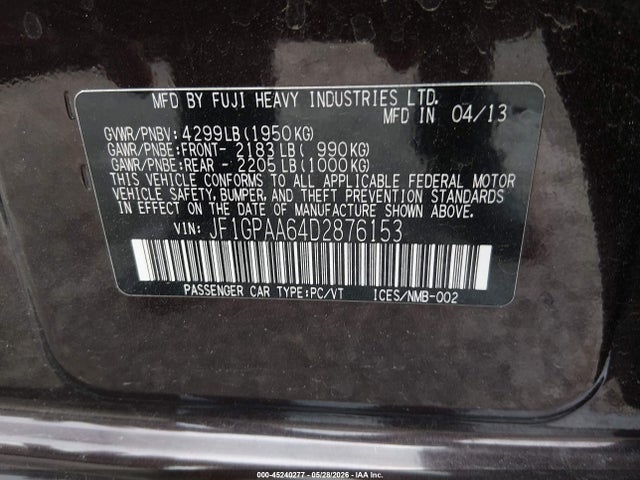 Subaru Impreza 2.0i