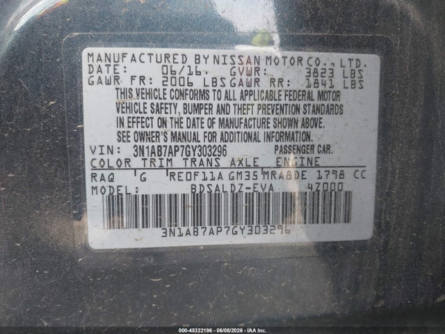 Nissan Sentra Sv