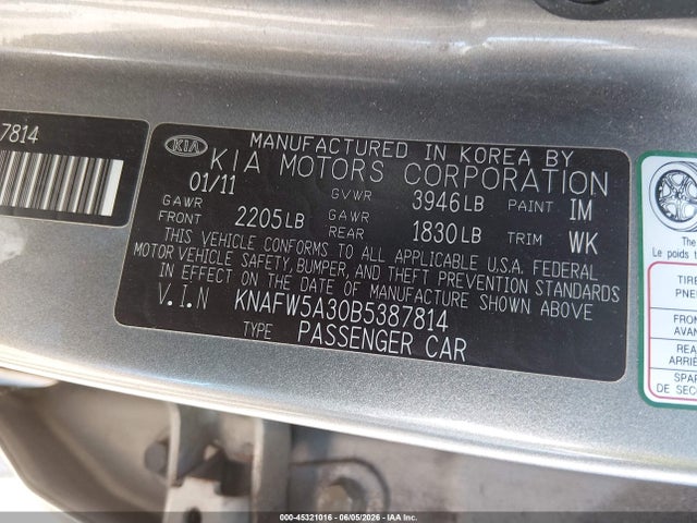 Kia Forte Sx