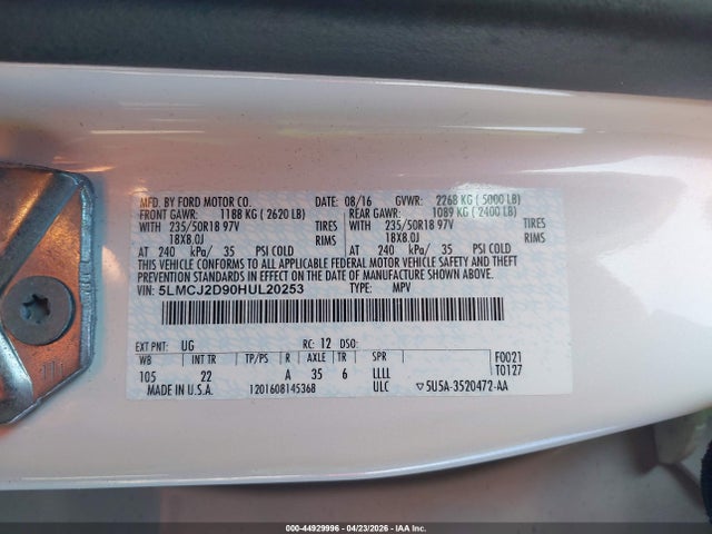 Lincoln MKC Select