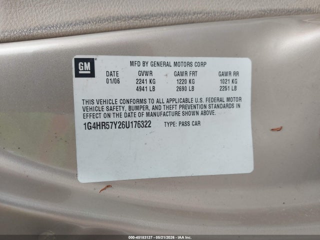 Buick Lucerne Cxl