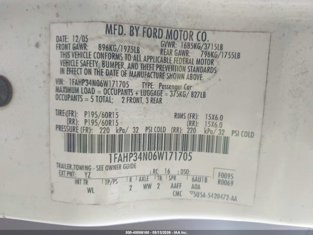 Ford Focus Zx4