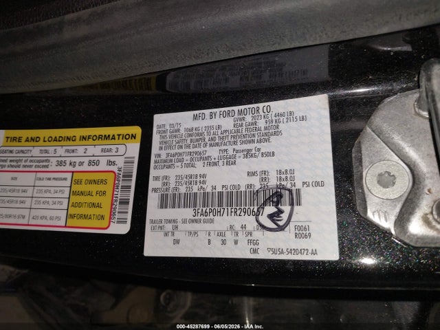 Ford Fusion Se