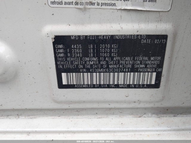 Subaru Legacy 2.5i Limited