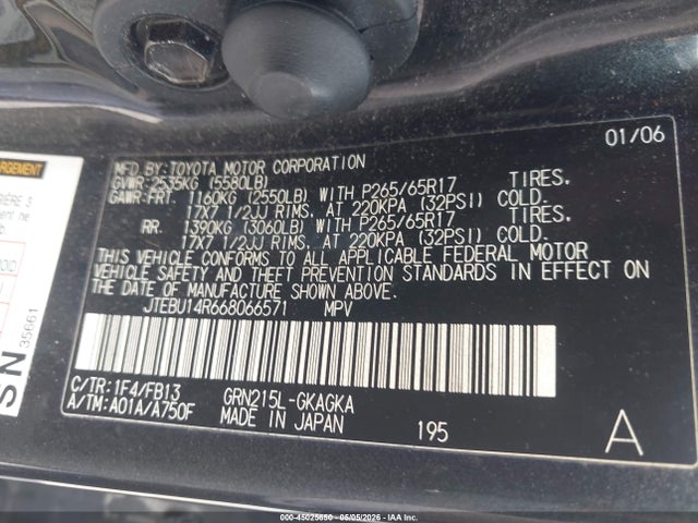 Toyota 4Runner Sr5 Sport V6