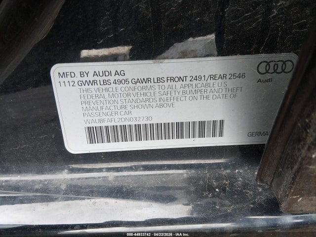 Audi A4 2.0t Premium