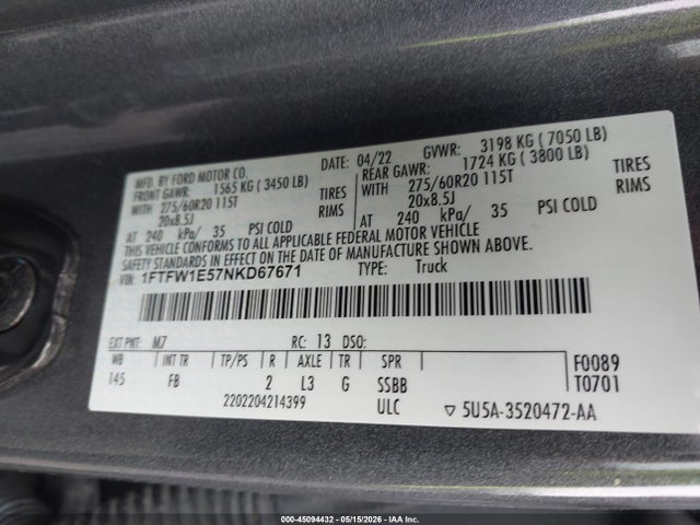 Ford F-150 Xlt