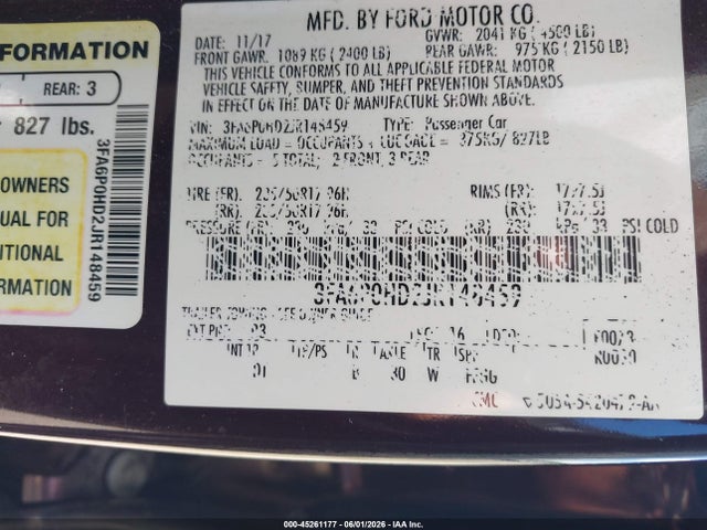 Ford Fusion Se
